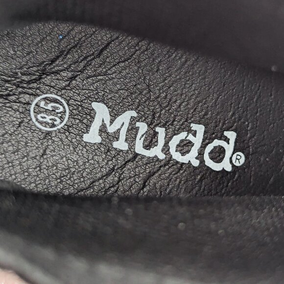 Mudd Women Georgina Knit Sock platform Black sneakers sz 8.5 - Picture 8 of 10